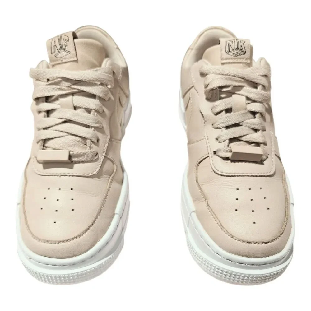 NIKE Air Force 1 'Pixel' (Pink Blush) Sneakers Size 5.5